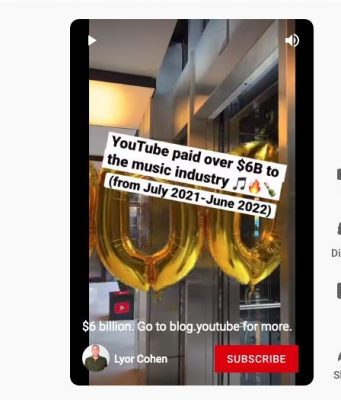 YouTube trả 6 tỷ USD cho ngành công nghiệp âm nhạc