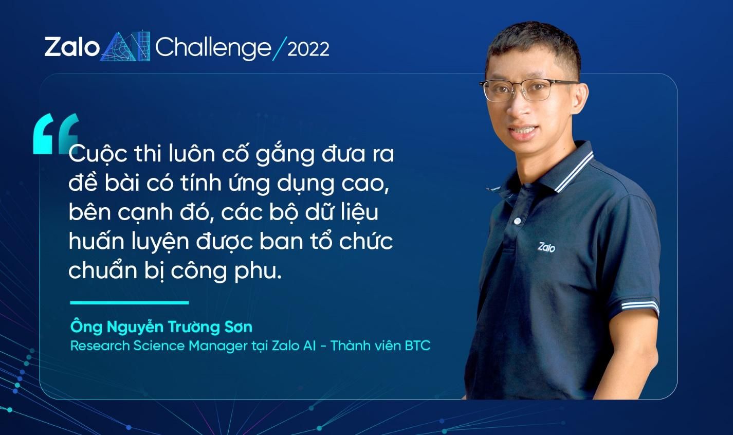 Dùng 1.000 người và 4 tháng để xây dựng đề thi Zalo AI Challenge Dùng 1.000 người và 4 tháng để xây dựng đề thi Zalo AI Challenge