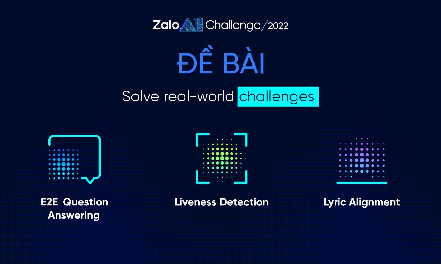Dùng 1.000 người và 4 tháng để xây dựng đề thi Zalo AI Challenge Dùng 1.000 người và 4 tháng để xây dựng đề thi Zalo AI Challenge