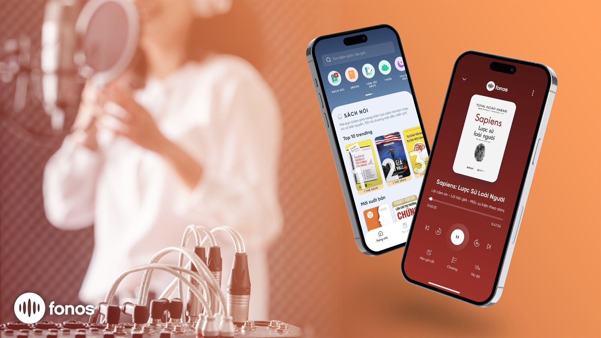 Fonos nhận vốn đầu tư 1,8 triệu USD vòng Pre-Series A, lên kế hoạch phát triển podcast Fonos nhận vốn đầu tư 1,8 triệu USD vòng Pre-Series A, lên kế hoạch phát triển podcast