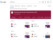 World Cup 2022 ‘phủ sóng’ Google Tìm Kiếm