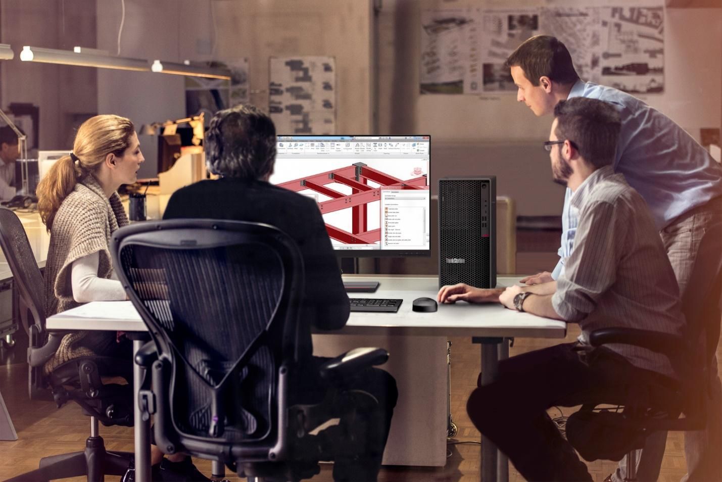Lenovo trình diễn máy trạm ThinkStation P Series nhỏ gọn, mạnh mẽ Lenovo trình diễn máy trạm ThinkStation P Series nhỏ gọn, mạnh mẽ