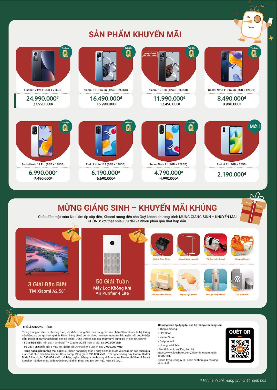 Xiaomi Việt Nam tưng bừng khuyến mãi mùa lễ hội cuối năm với nhiều ưu đãi hấp dẫn Xiaomi Việt Nam tưng bừng khuyến mãi mùa lễ hội cuối năm với nhiều ưu đãi hấp dẫn