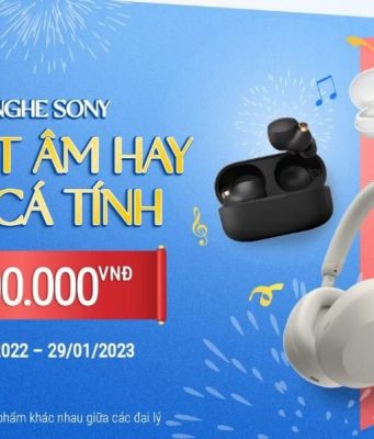 Sony tổ chức chương trình khuyến mãi loa và tai nghe mùa Tết