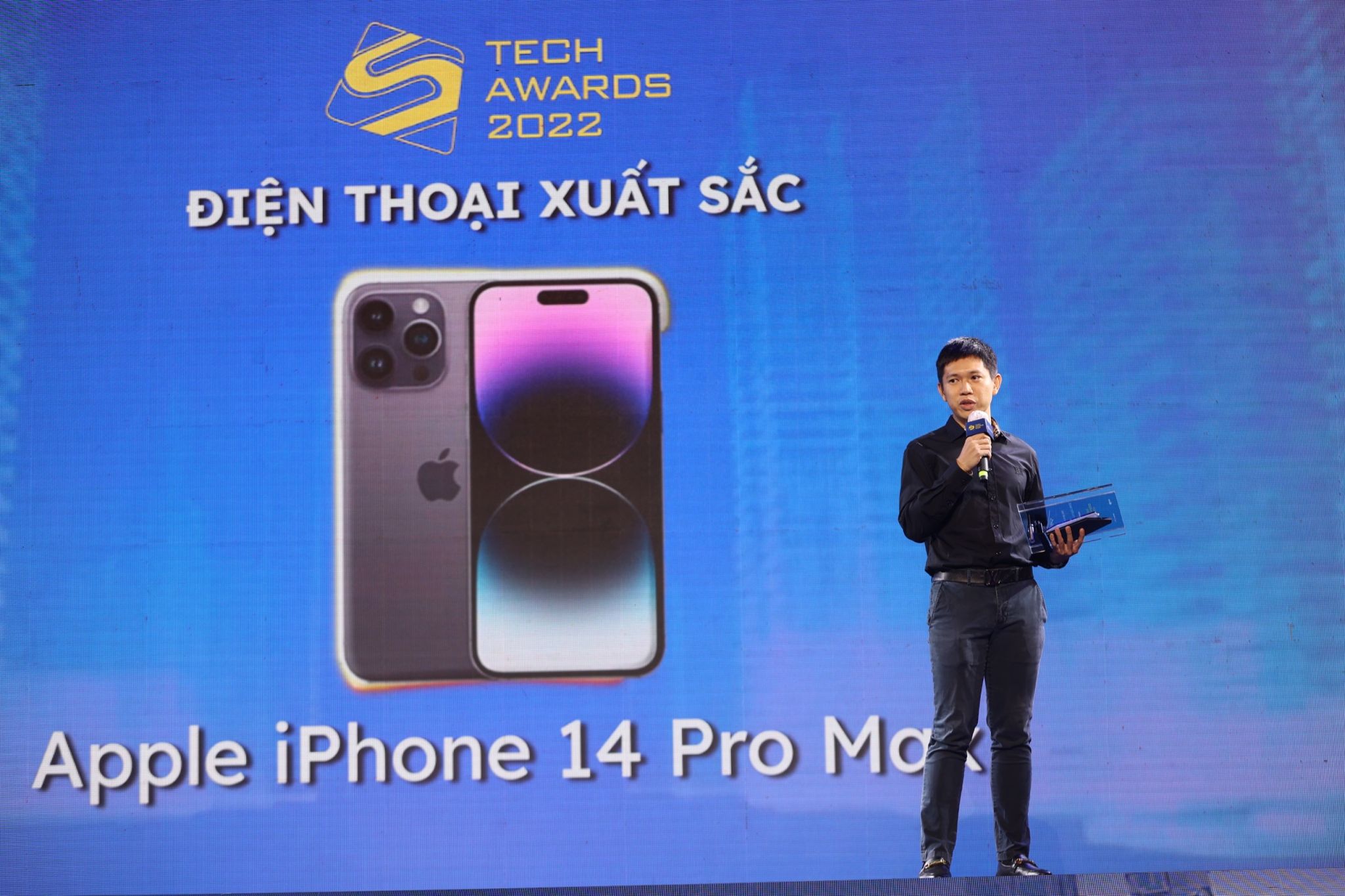 iPhone 14 Pro Max là điện thoại xuất sắc của năm tại Tech Awards 2022 iPhone 14 Pro Max là điện thoại xuất sắc của năm tại Tech Awards 2022