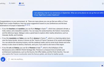 Microsoft Bing và Edge mới được tích hợp công nghệ AI