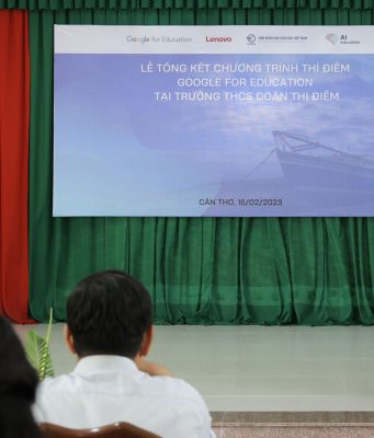 Lenovo và Google hợp tác tài trợ dự án thí điểm số hóa lớp học tại Cần Thơ giúp nâng cao kỹ năng số trong dạy và học