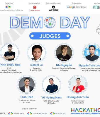 Trình diễn 10 dự án công nghệ xuất sắc nhất tại Demoday – Chung kết GDSC Hackathon VietNam 2023