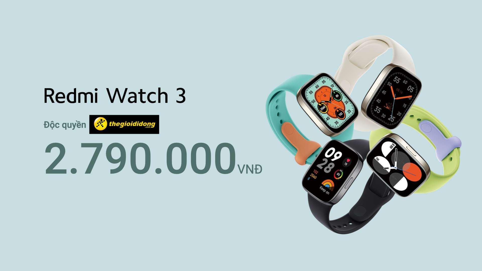 Xiaomi ra mắt đồng hồ thông minh Redmi Watch 3 Xiaomi ra mắt đồng hồ thông minh Redmi Watch 3