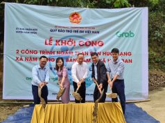 Grab Việt Nam khởi công xây dựng thêm hai cây cầu thuộc dự án “Xây cầu đến lớp”