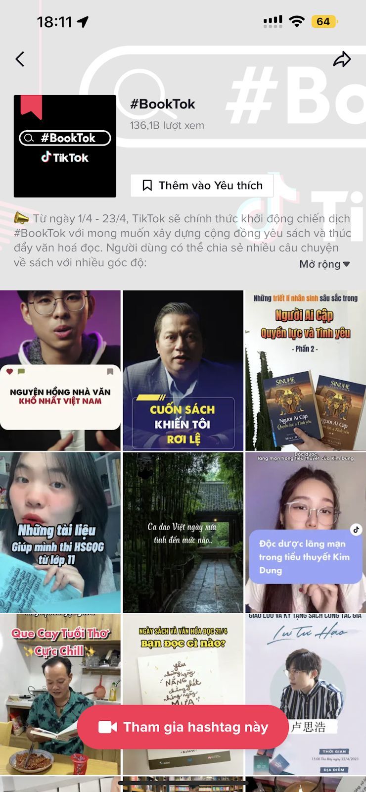 Những xu hướng hàng đầu tháng 04/2023 trên TikTok Những xu hướng hàng đầu tháng 04/2023 trên TikTok