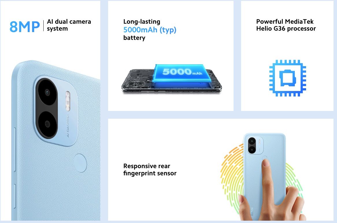 Redmi A2+ lên kệ, giá từ 2,5 triệu đồng Redmi A2+ lên kệ, giá từ 2,5 triệu đồng