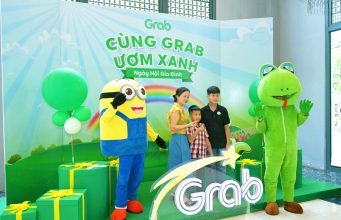 Grab tri ân đối tác và gia đình nhân dịp Quốc tế Thiếu nhi 1/6 qua chuỗi sự kiện “Cùng Grab Ươm Xanh”
