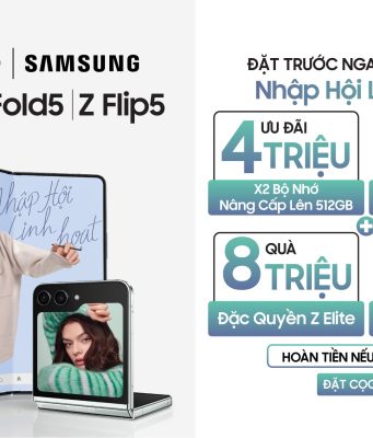 Di Động Việt nhận đặt trước Galaxy Z Fold5|Z Flip5 với nhiều ưu đãi độc quyền trị giá hơn 8 triệu đồng