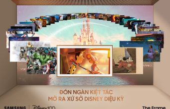 Samsung kỷ niệm 100 năm thành lập Disney với The Frame phiên bản đặc biệt