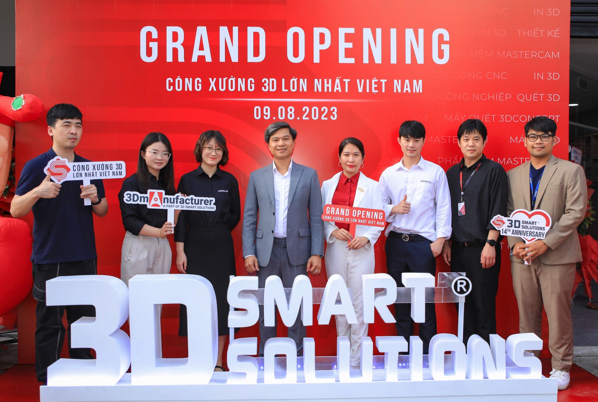 Công ty 3D Smart Solutions đưa công xưởng in 3D lớn nhất Việt Nam vào vận hành Công ty 3D Smart Solutions đưa công xưởng in 3D lớn nhất Việt Nam vào vận hành