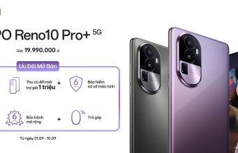OPPO Reno10 Pro+ 5G chính thức mở bán