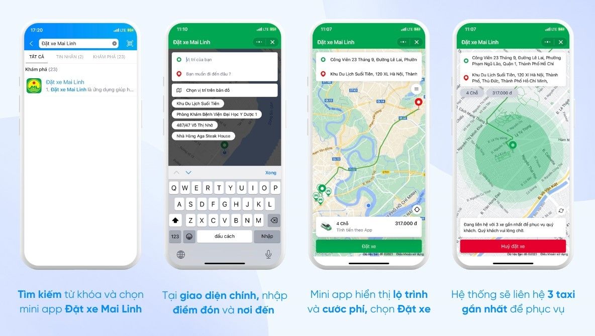 Di chuyển thuận tiện với mini app "Đặt xe Mai Linh" trên Zalo 220124-mini-app-dat-xe-mai-linh-tren-zalo