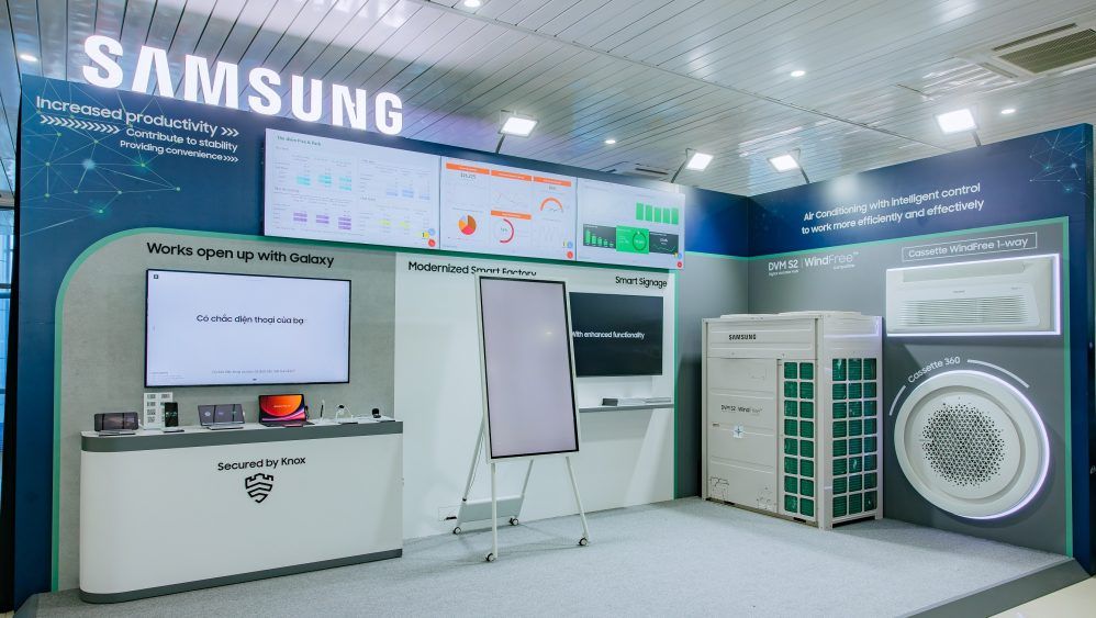 Samsung giới thiệu giải pháp công nghệ toàn diện hỗ trợ doanh nghiệp tại Triển lãm Công nghiệp Hỗ trợ & Chế biến Chế tạo 2023 220922-samsung-cong-nghe-ho-tro-doanh-nghiep