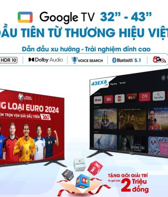ASANZO khuấy động thị trường GoogleTV phân khúc 32” và 43” với giá chỉ từ 4.7 triệu