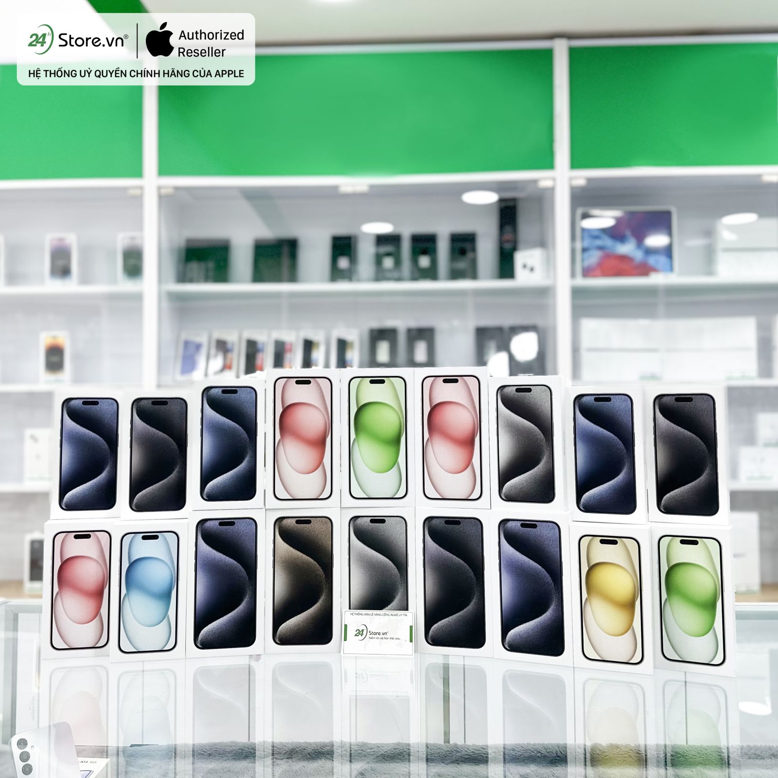 iPhone 15 series đắt hàng tại 24hStore, sẵn hàng giao ngay cùng khuyến mãi hấp dẫn đến 15 triệu đồng iPhone 15 series đắt hàng tại 24hStore, sẵn hàng giao ngay cùng khuyến mãi hấp dẫn đến 15 triệu đồng