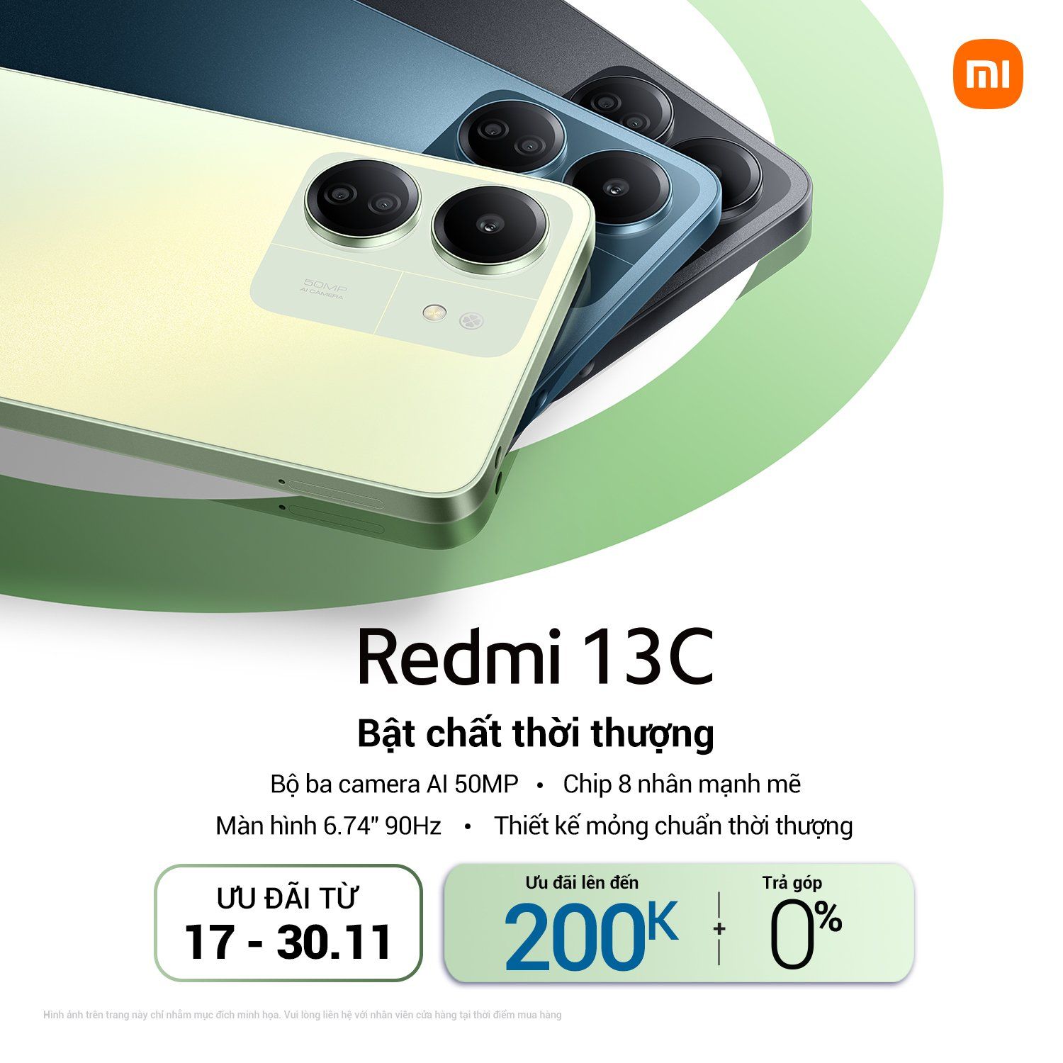 Xiaomi chính thức ra mắt Redmi 13C: Màn hình cực lớn, bộ 3 camera 50MP, giá chỉ từ 3,09 triệu đồng 224740-xiaomi-redmi-13c-gia-chi-tu-309-trieu