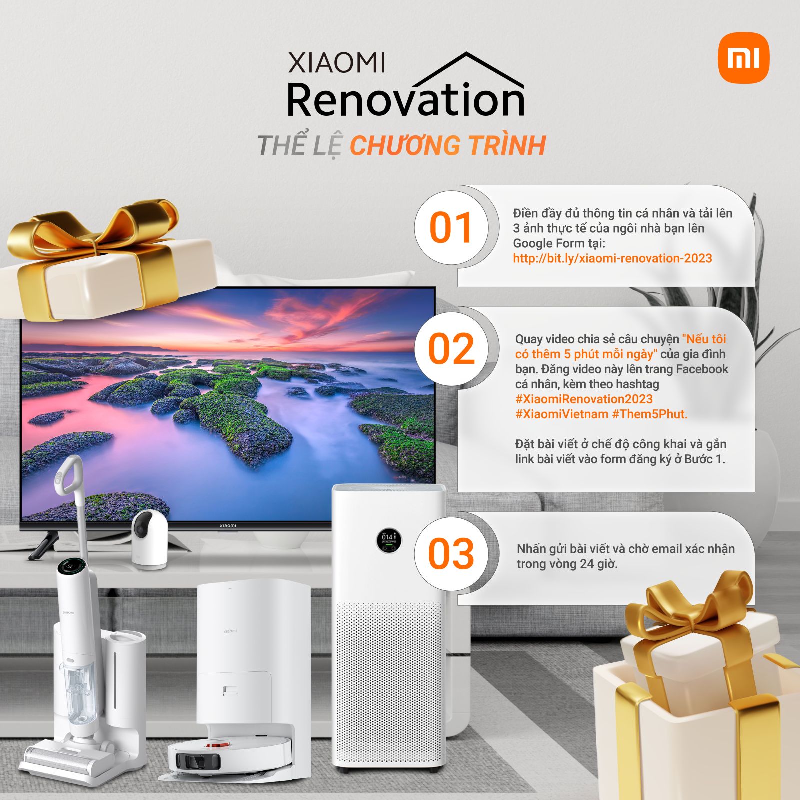 Xiaomi Renovation 2023 trở lại với thông điệp “Nâng tầm chất sống, Trọn vẹn yêu thương” mang đến cơ hội cải tiến nhà hoàn toàn miễn phí 225453-xiaomi-renovation-2023-cai-tien-nha