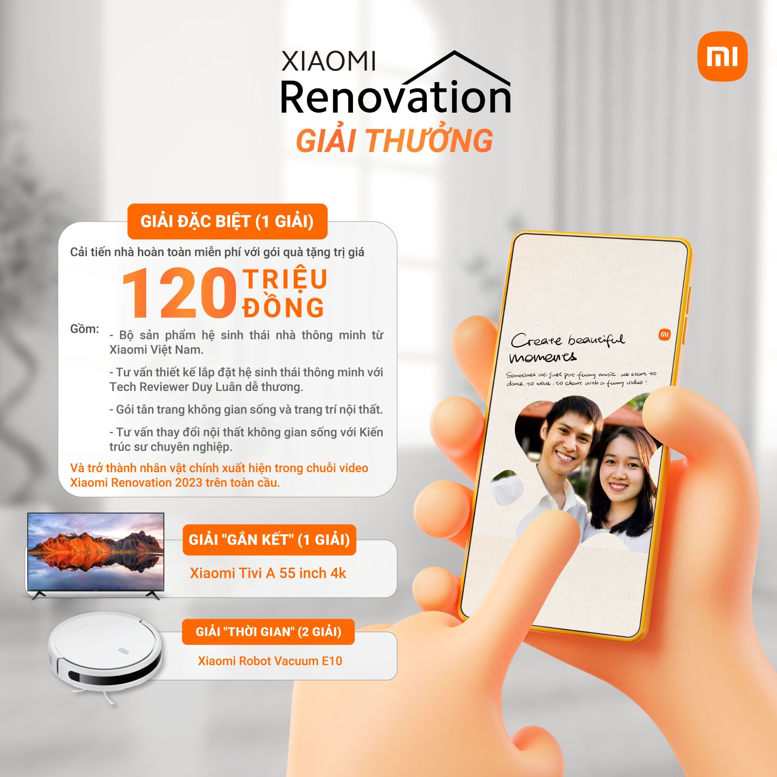 Xiaomi Renovation 2023 trở lại với thông điệp “Nâng tầm chất sống, Trọn vẹn yêu thương” mang đến cơ hội cải tiến nhà hoàn toàn miễn phí 225453-xiaomi-renovation-2023-cai-tien-nha