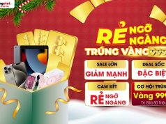 Điện thoại, phụ kiện công nghệ ưu đãi đến 60% cùng cơ hội trúng vàng 9999