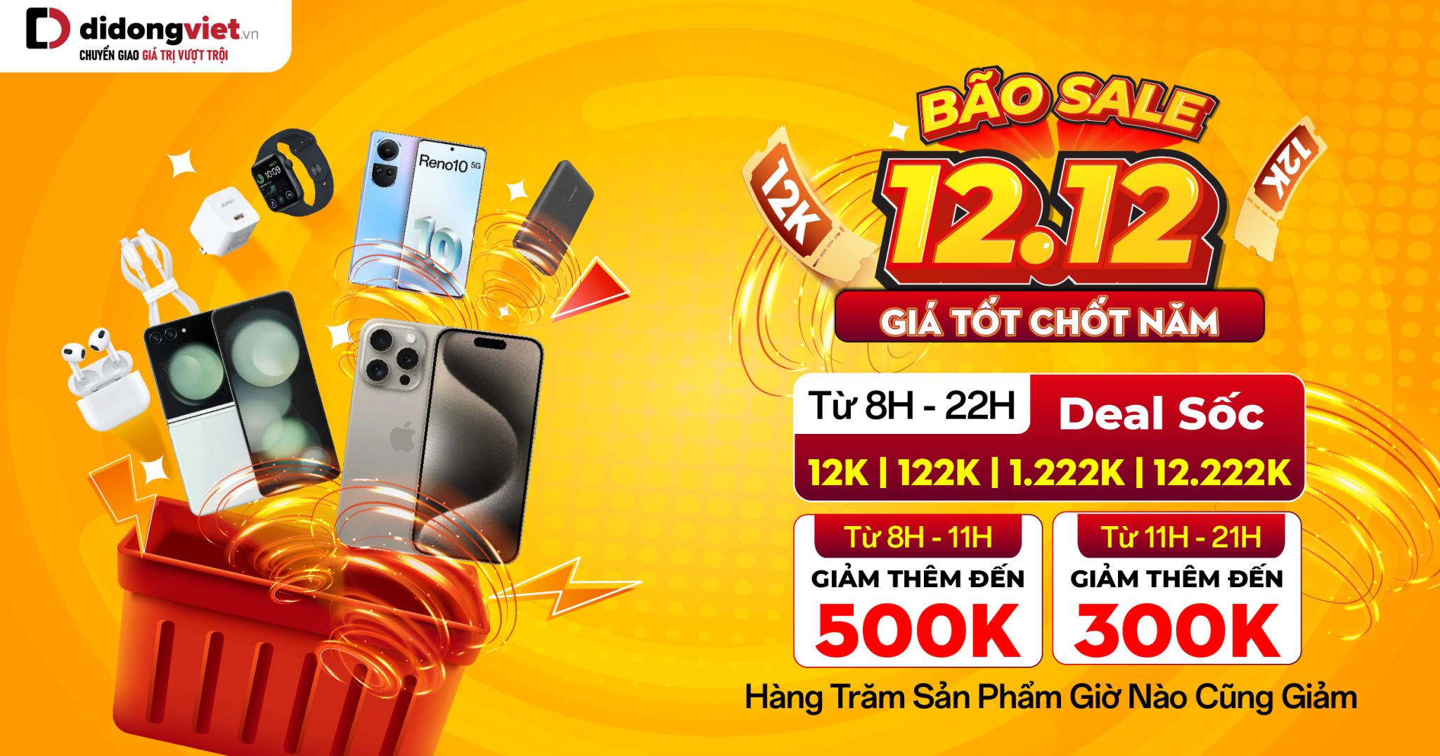 Bão sale 12.12, săn deal đồng giá từ 12 ngàn đồng tại Di Động Việt 225996-sale-12-12-deal-dong-gia-di-dong-viet