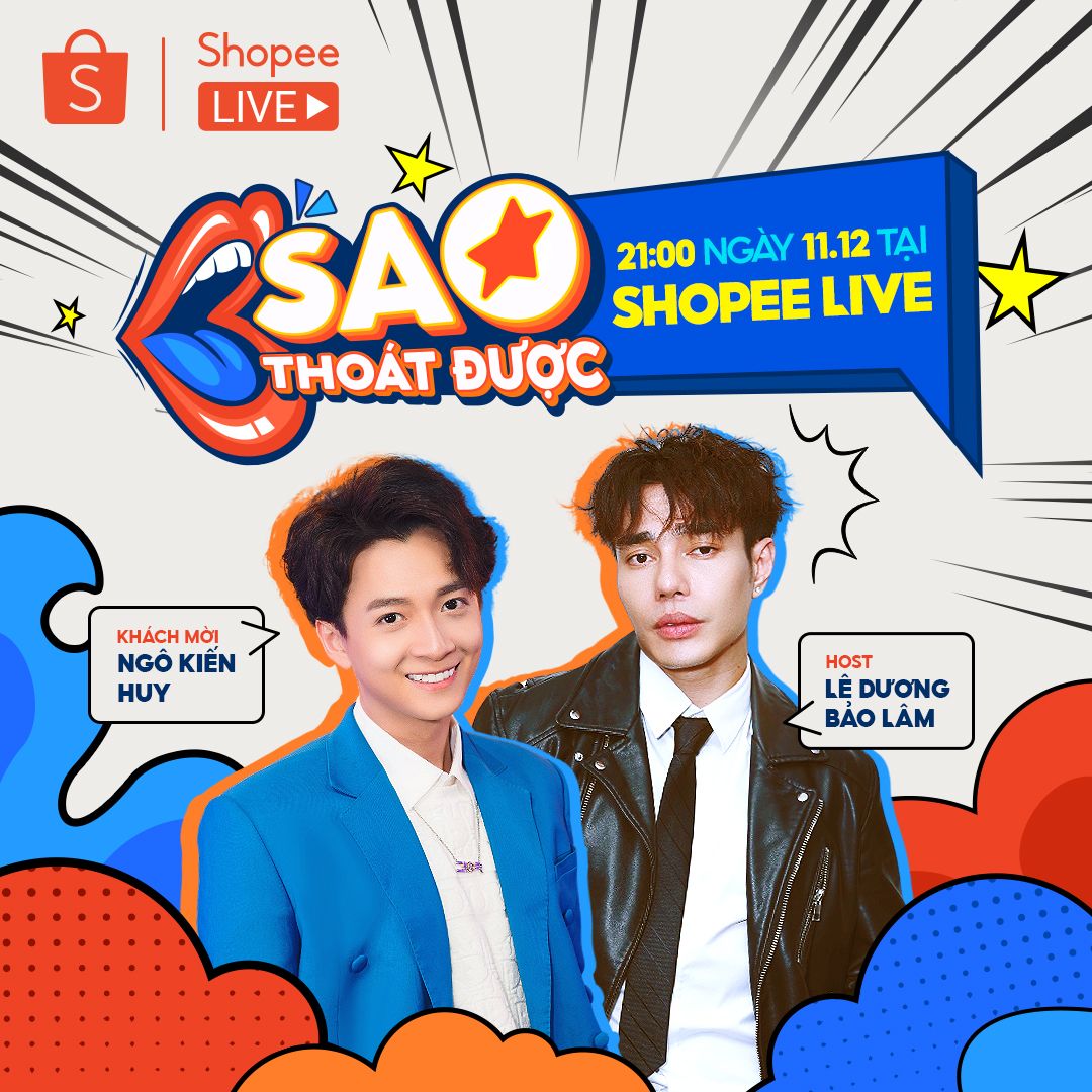 Mừng sinh nhật, Shopee chiêu đãi người dùng ưu đãi giảm đến 90% và loạt chương trình giải trí đặc sắc xuyên suốt 12 ngày trên sóng livestream Mừng sinh nhật, Shopee chiêu đãi người dùng ưu đãi giảm đến 90% và loạt chương trình giải trí đặc sắc xuyên suốt 12 ngày trên sóng livestream