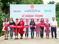 Khánh thành cây cầu thứ 7 và thứ 8 thuộc dự án “Xây cầu đến lớp” do Quỹ Bảo trợ trẻ em Việt Nam và Grab Việt Nam thực hiện