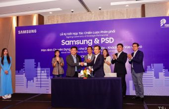 Samsung hợp tác PSD mang giải pháp hiển thị toàn diện cho DNVVN