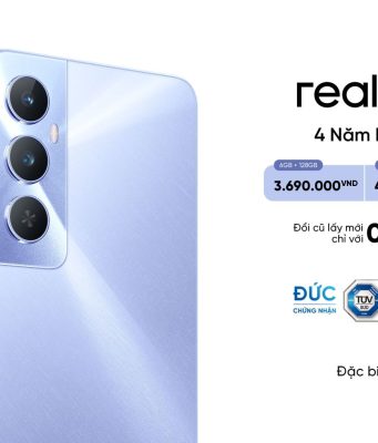 Chỉ từ 3.690.000 đồng, người dùng Việt đã có thể sở hữu realme C65