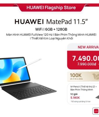 HUAWEI MatePad 11.5 inch: Kỷ nguyên mới cho văn phòng thông minh
