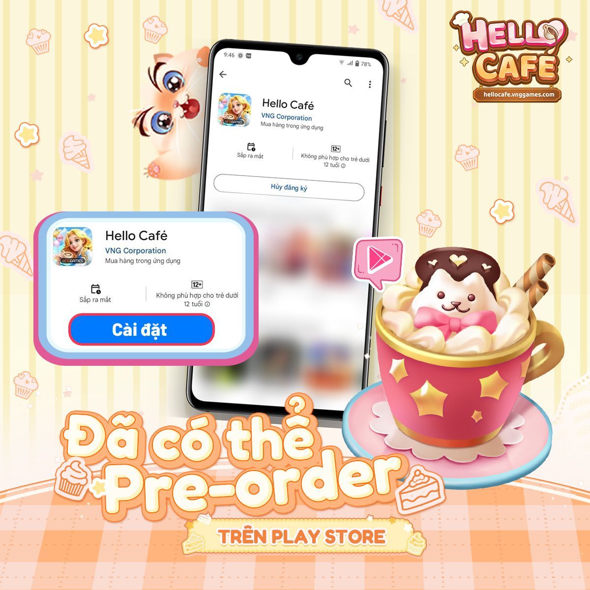 Tựa game tạo trend khắp Đông Nam Á chính thức mở đăng ký tại Việt Nam 232062-hello-cafe-mo-dang-ky-tai-viet-nam