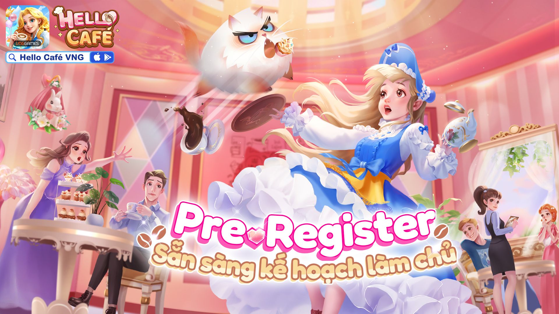 Tựa game tạo trend khắp Đông Nam Á chính thức mở đăng ký tại Việt Nam 232062-hello-cafe-mo-dang-ky-tai-viet-nam