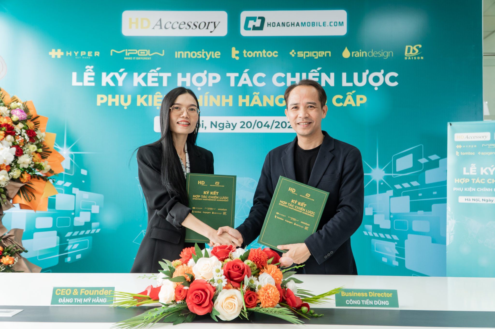 HDAccessory và Hoàng Hà Mobile ký kết hợp tác chiến lược phân phối phụ kiện chính hãng cao cấp HDAccessory và Hoàng Hà Mobile ký kết hợp tác chiến lược phân phối phụ kiện chính hãng cao cấp