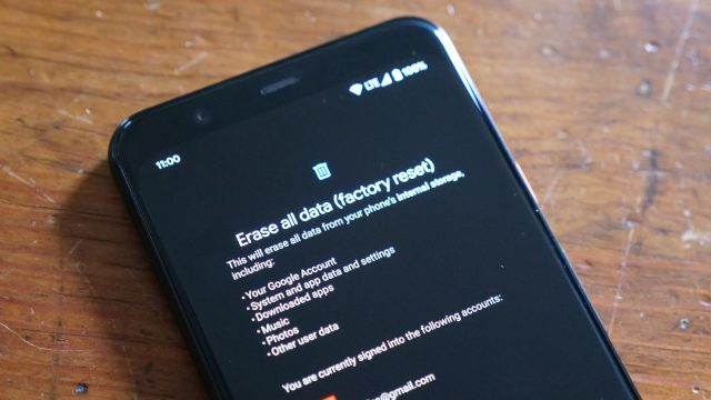 khoi phuc cai dat goc android 4