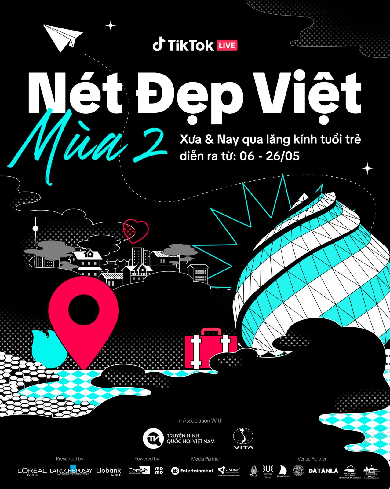 LIVE Beauty Vietnam - Nét đẹp Việt trở lại với mùa 2: Chuỗi hoạt động trải nghiệm mới lạ, quảng bá du lịch Việt Nam trên TikTok LIVE 234034-live-beauty-vietnam-net-dep-viet-mua-2
