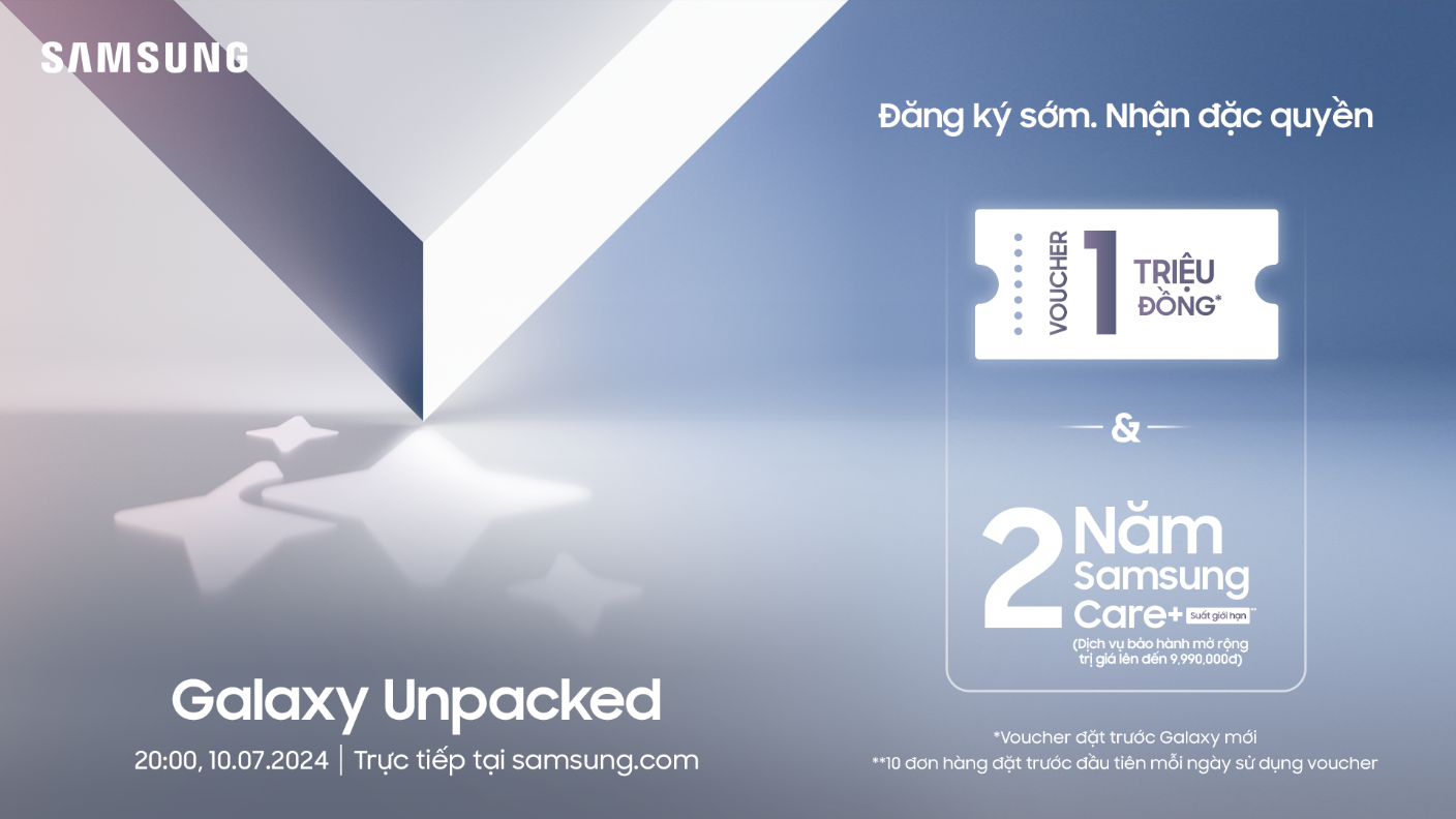 Sắp diễn ra sự kiện Galaxy Unpacked 2024: Galaxy AI Is Here Sắp diễn ra sự kiện Galaxy Unpacked 2024: Galaxy AI Is Here