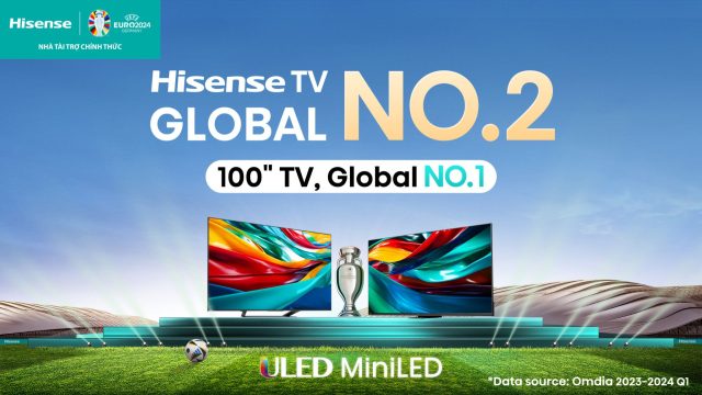 Hisense duy trì sự thống trị thị trường TV toàn cầu với vị trí dẫn đầu ở nhiều quốc gia Hisense duy trì sự thống trị thị trường TV toàn cầu với vị trí dẫn đầu ở nhiều quốc gia