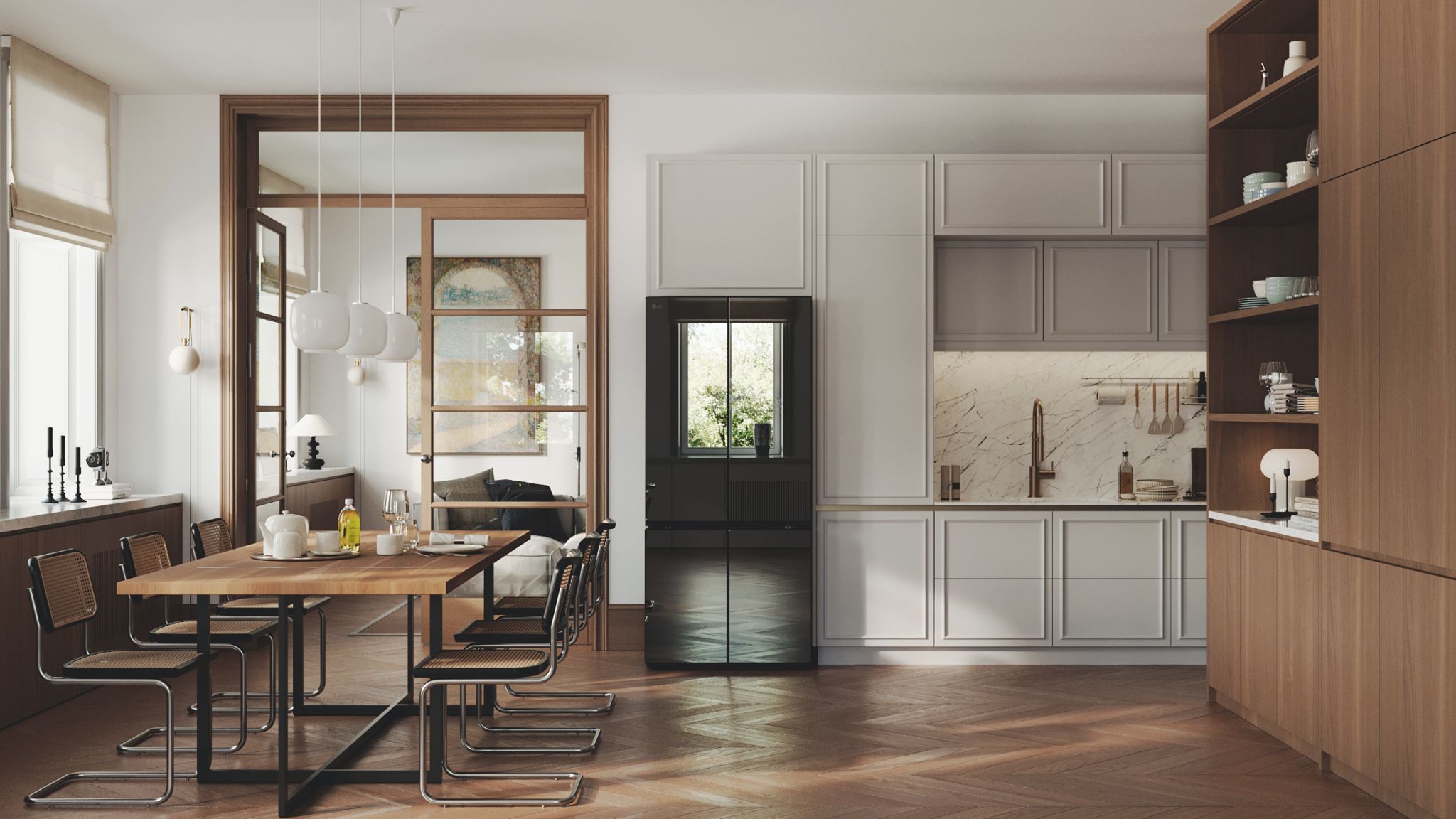 LG giới thiệu tủ lạnh LG InstaView French Door với 4 cánh mặt gương 236194-lg-lg-instaview-french-door