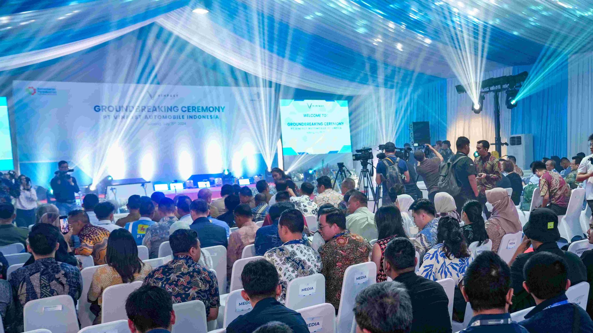 VinFast chính thức động thổ nhà máy lắp ráp xe điện tại Indonesia VinFast chính thức động thổ nhà máy lắp ráp xe điện tại Indonesia