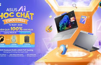 Nhiều ưu đãi cho laptop sinh viên trong mùa tựu trường 2024 cùng “ASUS AI – Học Chất, Chơi Chill”