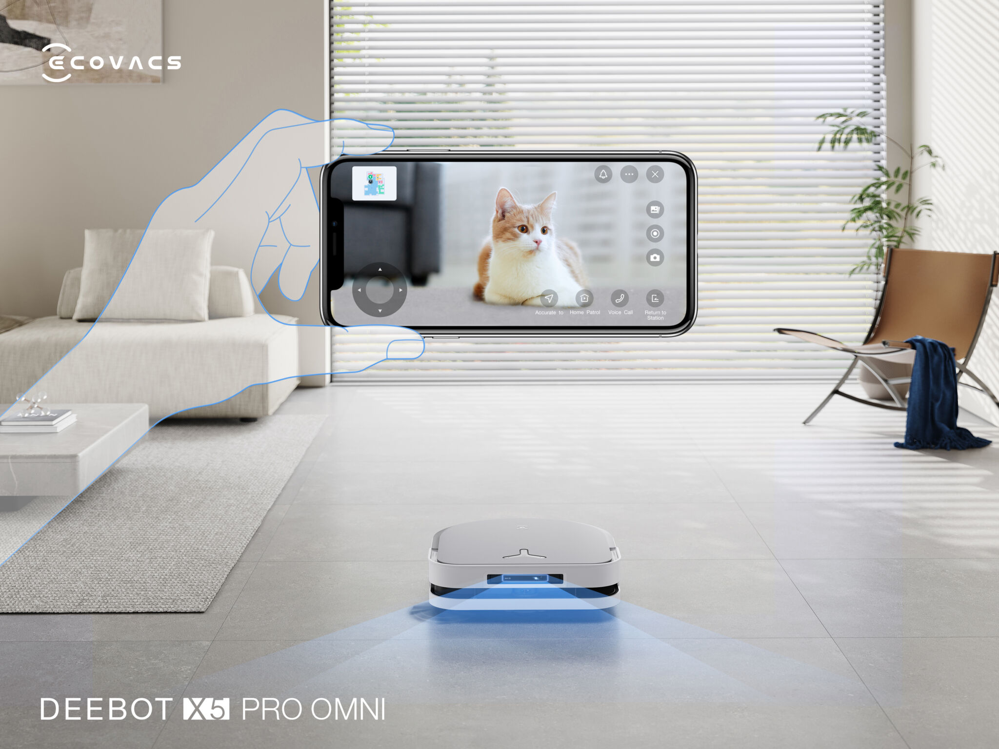 ECOVACS định hình lại việc làm sạch với DEEBOT X5 PRO OMNI ECOVACS định hình lại việc làm sạch với DEEBOT X5 PRO OMNI