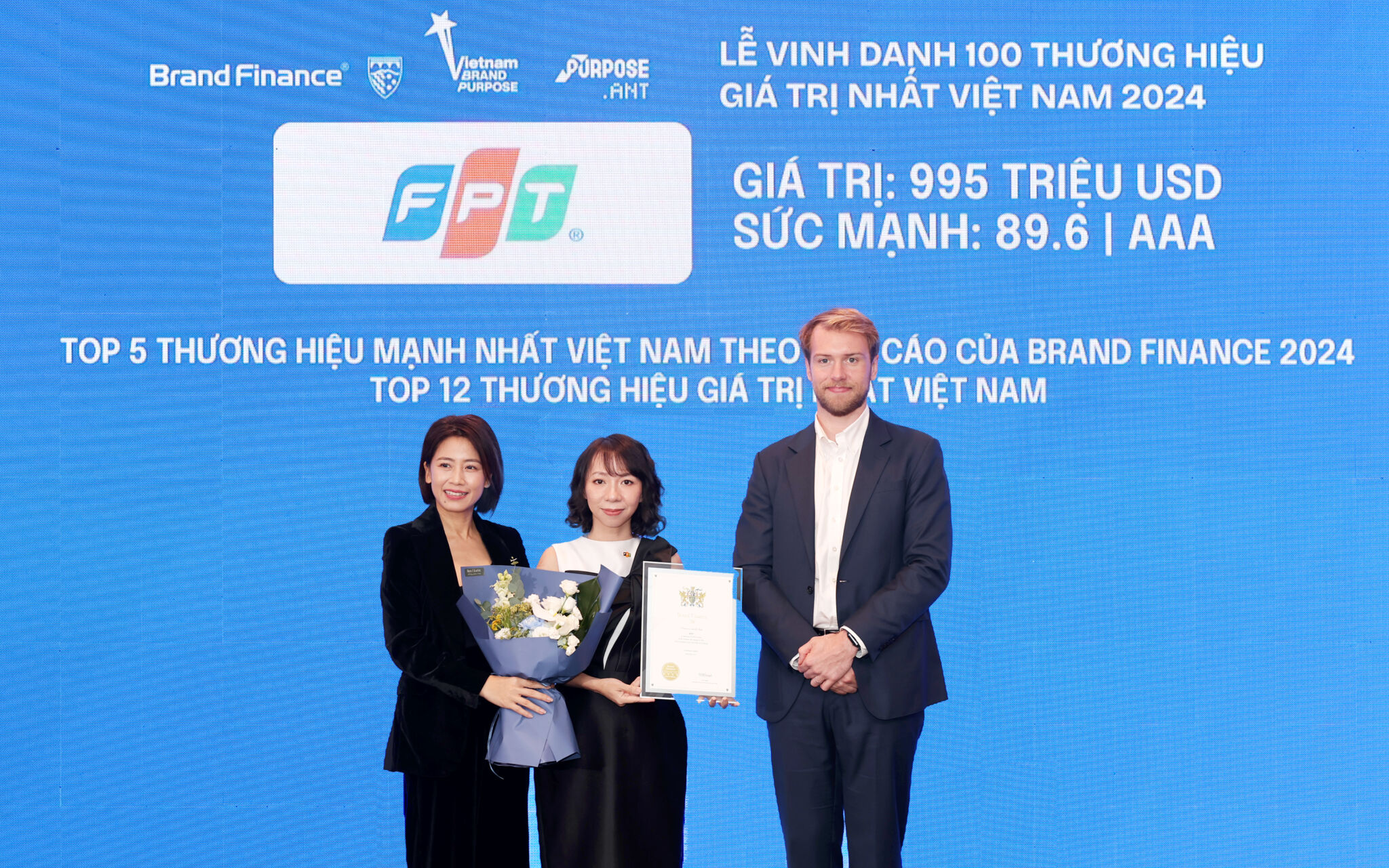 Giá trị thương hiệu FPT xấp xỉ mốc 1 tỷ USD Giá trị thương hiệu FPT xấp xỉ mốc 1 tỷ USD