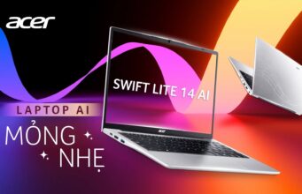 Acer Swift Lite 14 AI – Laptop AI mỏng nhẹ cho học sinh – sinh viên