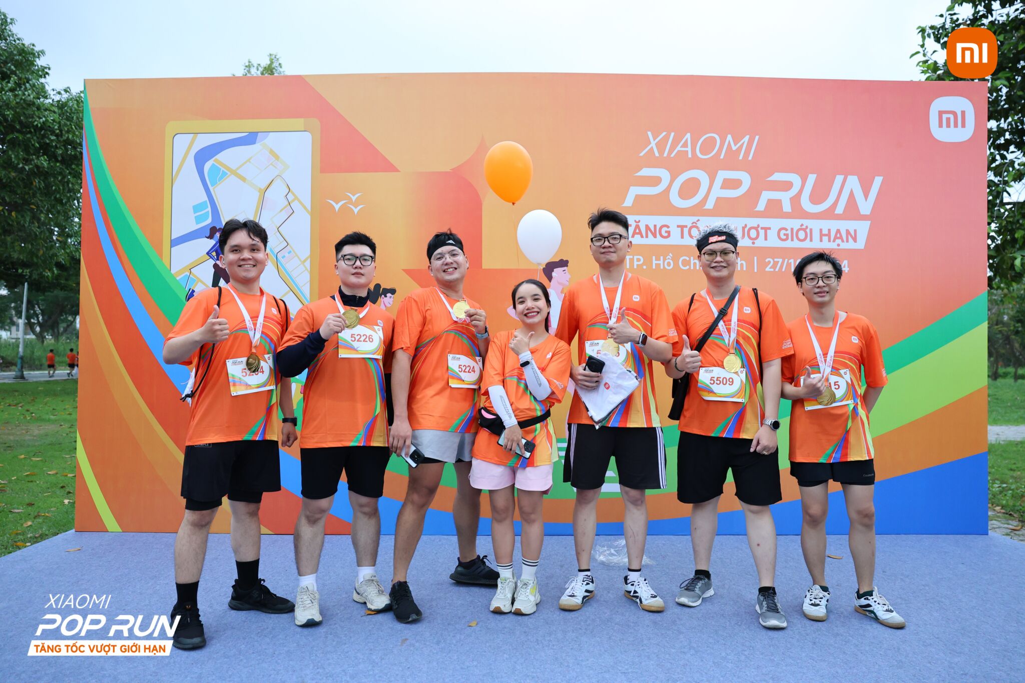 Xiaomi POP Run 2024 đánh dấu cột mốc 17.000 chiếc Xiaomi Smart Band 9 đã được khách hàng đón nhận Xiaomi POP Run 2024 đánh dấu cột mốc 17.000 chiếc Xiaomi Smart Band 9 đã được khách hàng đón nhận