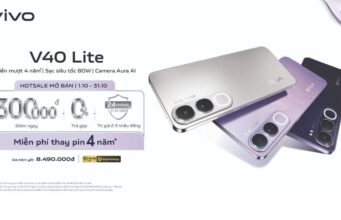 vivo V40 Lite tái định nghĩa độ bền mượt của smartphone trong phân khúc tầm trung Chương trình ưu đãi mở bán vivo V40 Lite